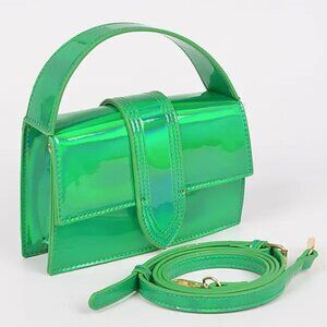 Green Mirror Mini Crossbody Bag- NWT